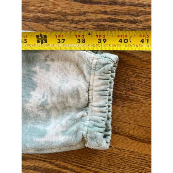 TALENTLESS Cream Blue Tie Dye Gym Basketball Jogger Sweatpants Mens Size Small - Picture 5 of 6